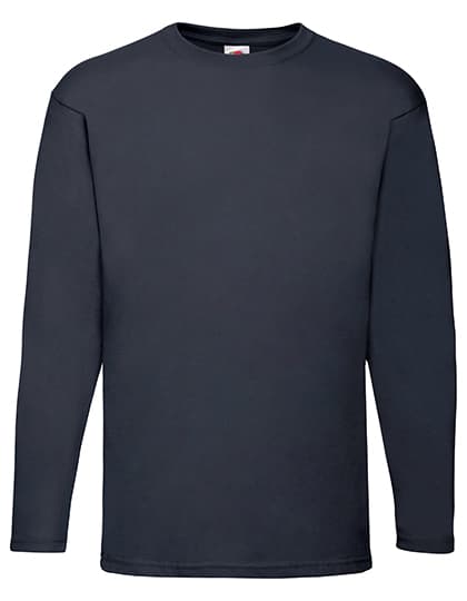 Valueweight Long Sleeve T — Deep Navy