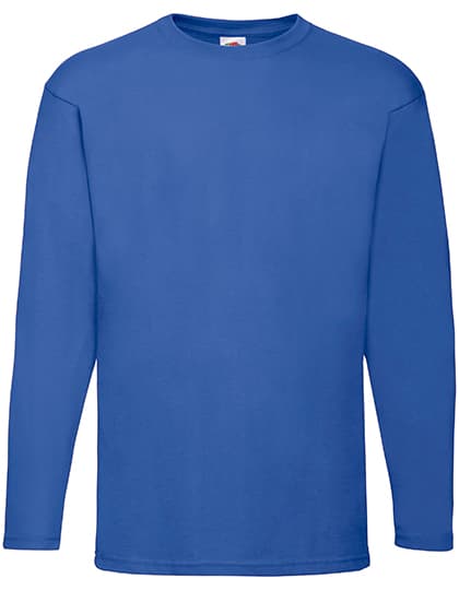 Valueweight Long Sleeve T — Royal Blue