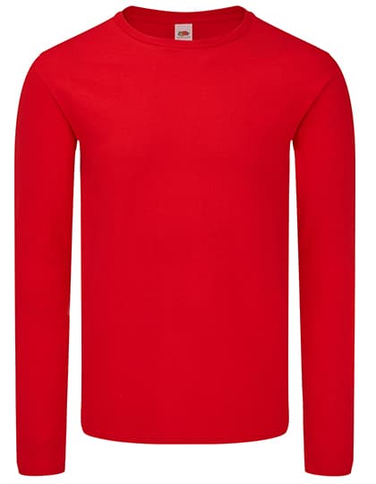 Iconic 150 Long Sleeve T — Red