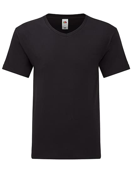 Iconic 150 V Neck T — Black