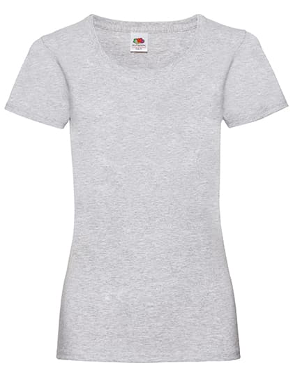 Ladies´ Valueweight T — Heather Grey