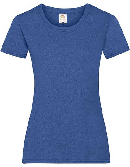 Ladies´ Valueweight T — Retro Heather Royal