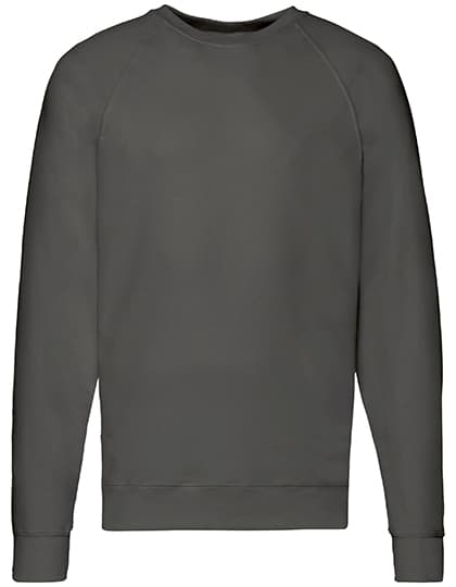 Lightweight Raglan Sweat — Light Graphite (Solid)