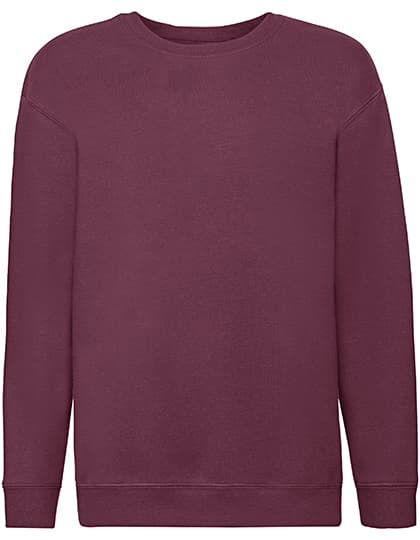 Kids´ Premium Set-In Sweat — Burgundy