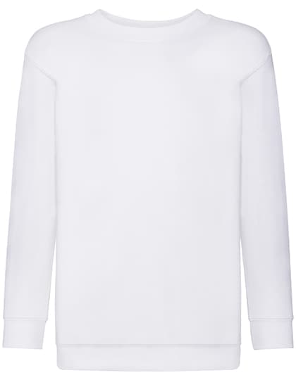 Kids´ Classic Set-In Sweat — White