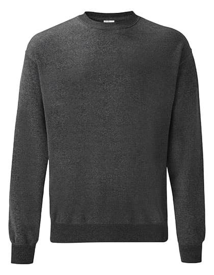 Classic Set-in Sweat — Dark Heather Grey