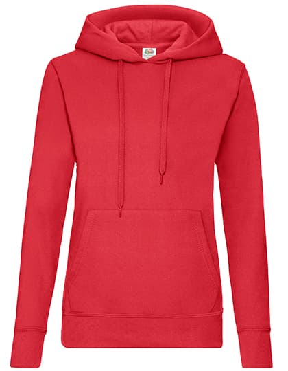 Ladies´ Classic Hooded Sweat — Red