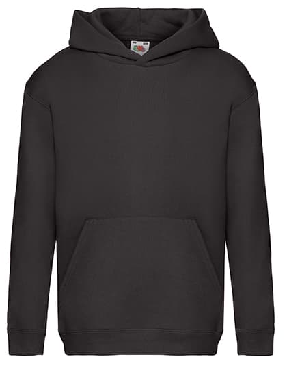 Kids´ Premium Hooded Sweat — Black