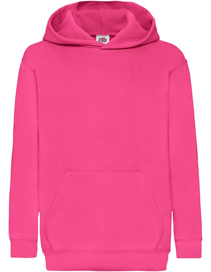Kids´ Classic Hooded Sweat — Fuchsia