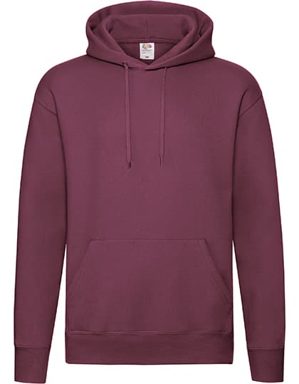 Premium Hooded Sweat — Burgundy