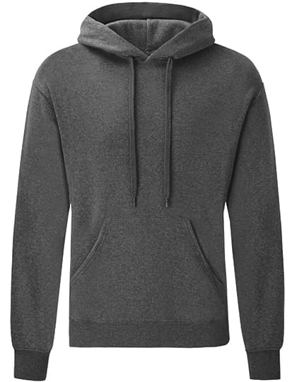 Classic Hooded Sweat — Dark Heather Grey
