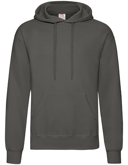 Classic Hooded Sweat — Light Graphite (Solid)