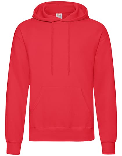 Classic Hooded Sweat — Red