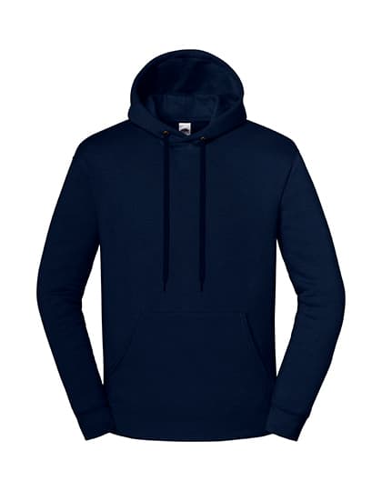 Iconic Premium Hooded Sweat — Deep Navy