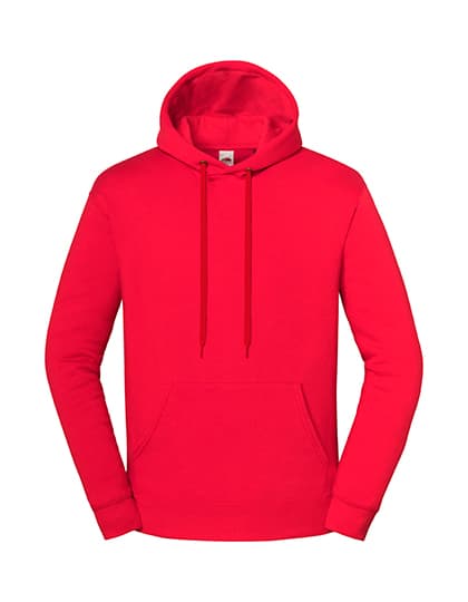 Iconic Premium Hooded Sweat — Red