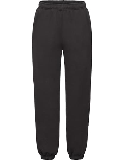 Kids´ Premium Elasticated Cuff Jog Pants — Black