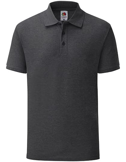 65/35 Piqué Polo — Dark Heather Grey