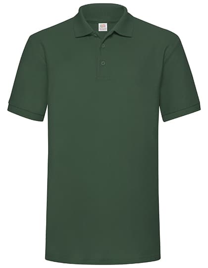 65/35 Heavy Piqué Polo — Bottle Green