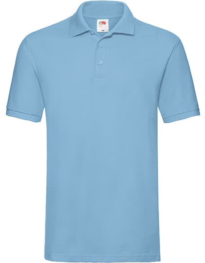 Premium Polo — Sky Blue