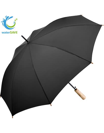 AC-Stockschirm ÖkoBrella, waterSAVE® — Black
