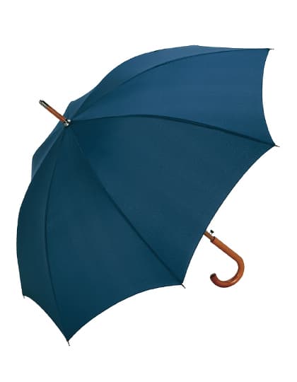 AC-Holz-Stockschirm — Navy Blue