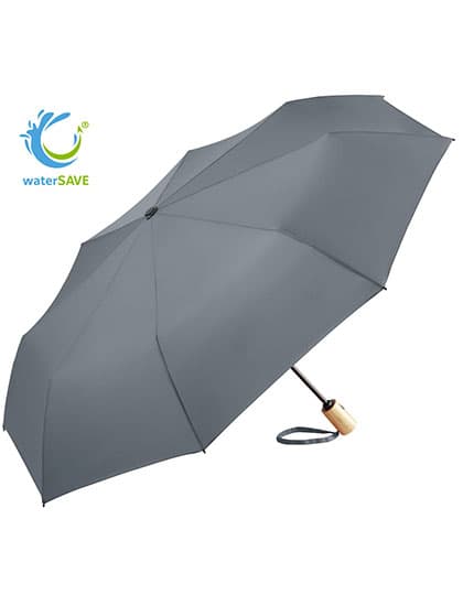 AOC-Taschenschirm ÖkoBrella, waterSAVE® — Grey