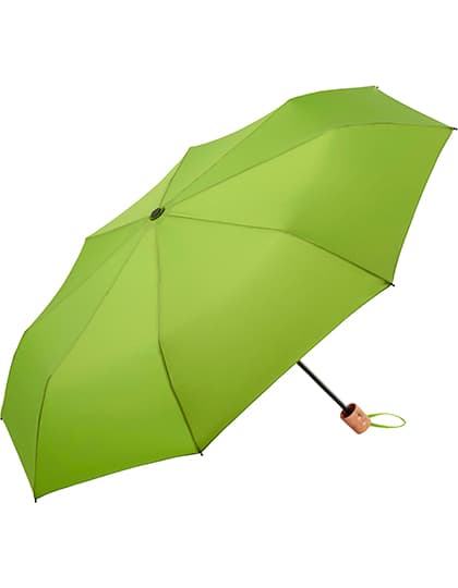 Taschenschirm ÖkoBrella Shopping, waterSAVE® — Lime