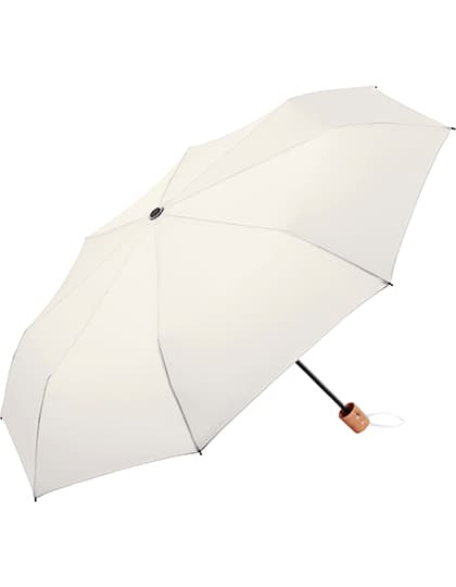 Taschenschirm ÖkoBrella Shopping, waterSAVE® — Nature White
