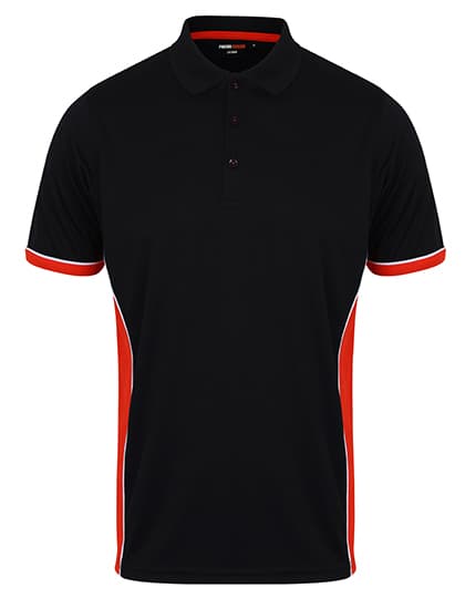 Adults Panel Polo — Black