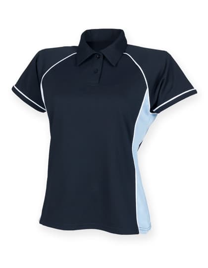 Ladies´ Piped Performance Polo — Navy
