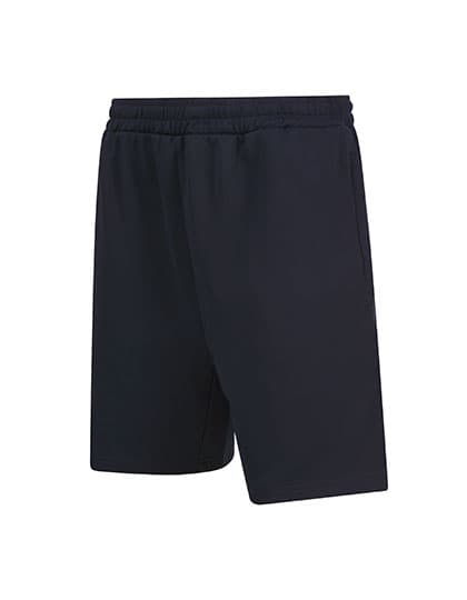 Adults Knitted Shorts With Zip Pockets — Navy