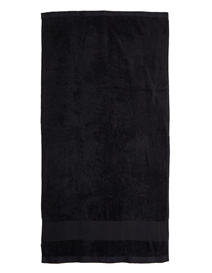 Organic Cozy Bath Sheet — Black
