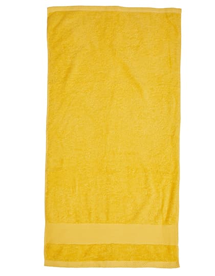 Organic Cozy Bath Sheet — Sunflower Yellow