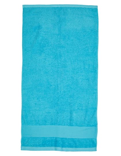 Organic Cozy Bath Towel — Turquoise