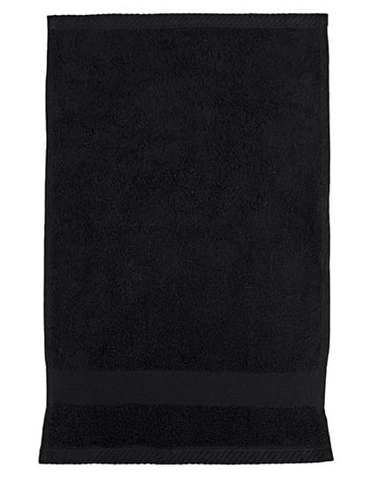 Organic Cozy Guest Towel — Black