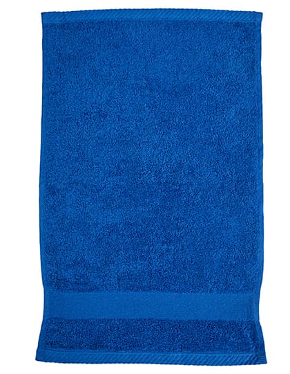 Organic Cozy Guest Towel — Cobalt Blue
