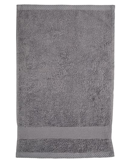 Organic Cozy Guest Towel — Light Grey