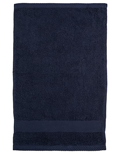 Organic Cozy Guest Towel — Navy