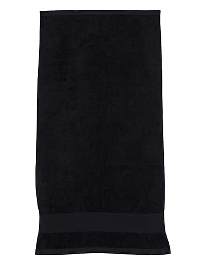 Organic Cozy Hand Towel — Black