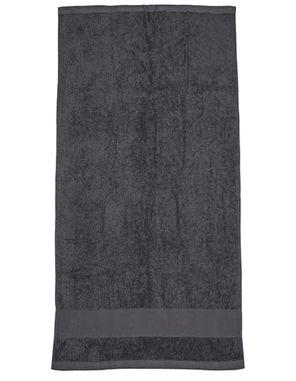 Organic Cozy Hand Towel — Dark Grey
