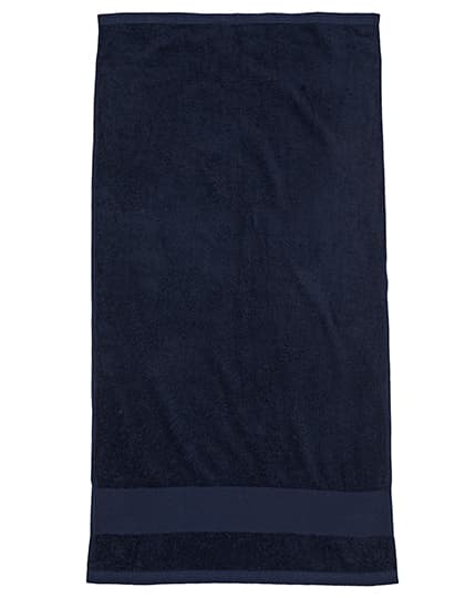 Organic Cozy Hand Towel — Navy