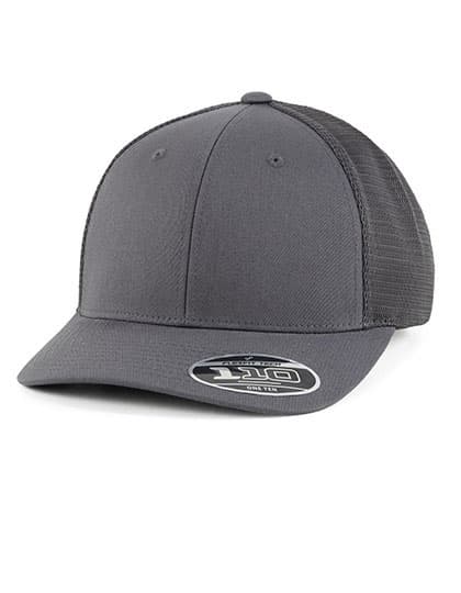110 Dia Double Mesh Trucker — Dark Grey
