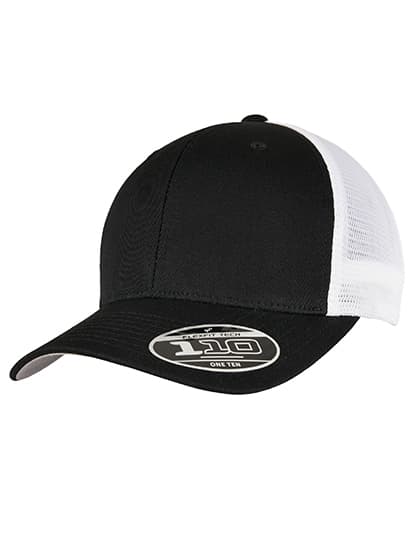 110 Mesh 2-Tone Cap — Black