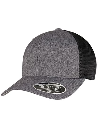 110 Mesh 2-Tone Cap — Melange Charcoal