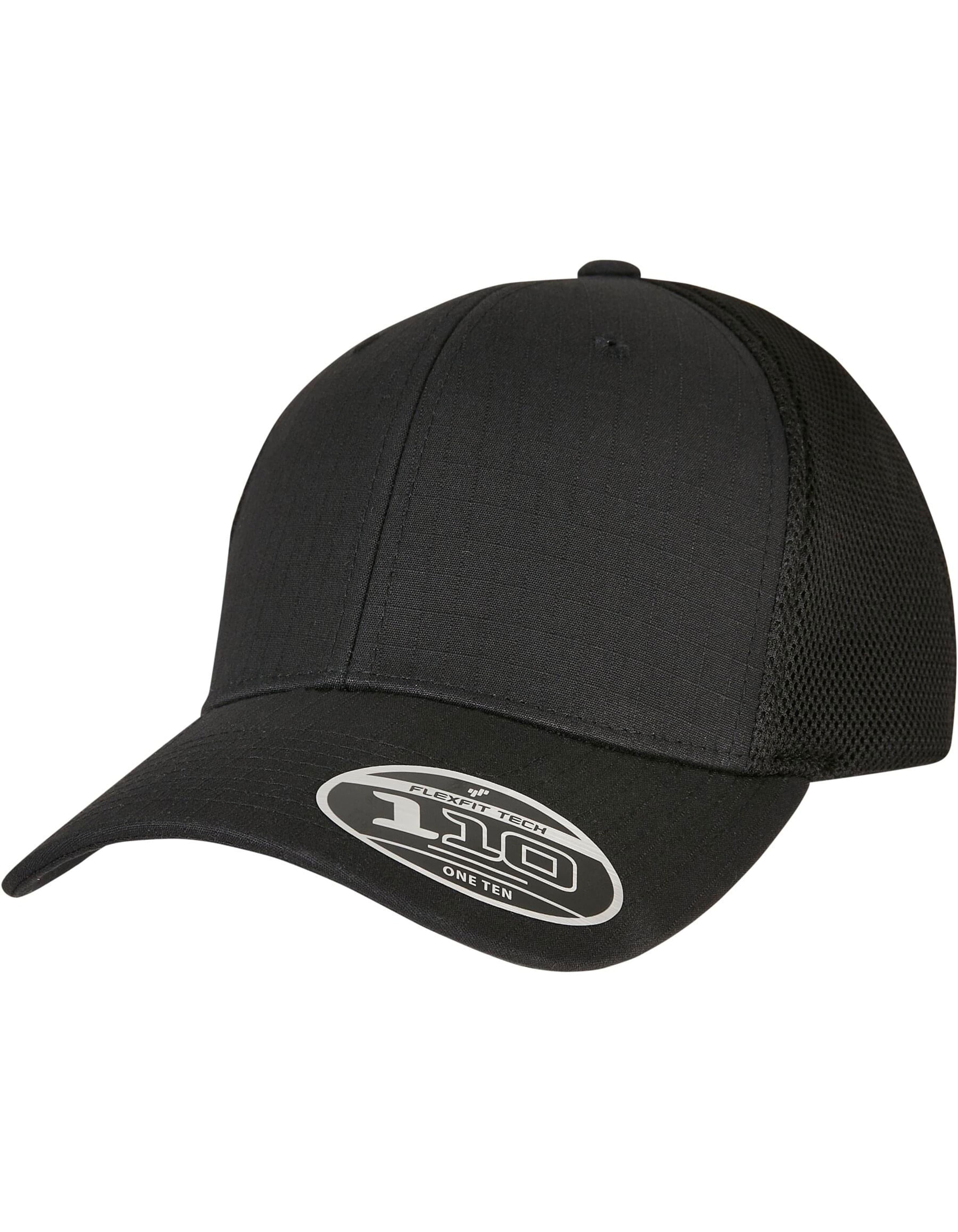 110 Ripstop Mesh Cap — Black
