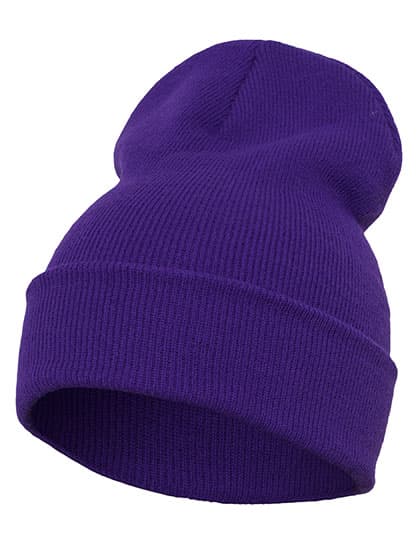 Heavyweight Long Beanie — Purple