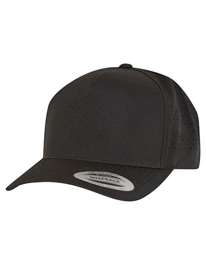 YP Classics 5 Panel Snapback — Black