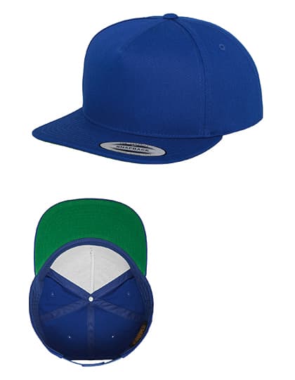 Classic 5 Panel Snapback — Royal