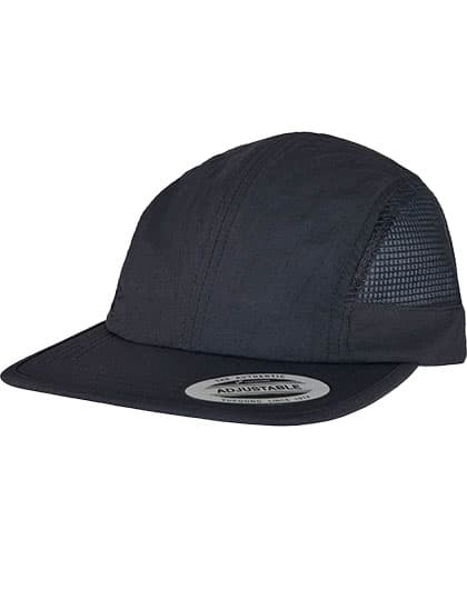 Nylon Snapback — Navy