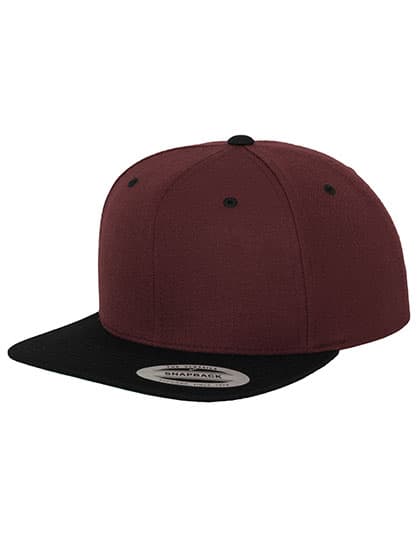 Classic Snapback 2-Tone — Maroon